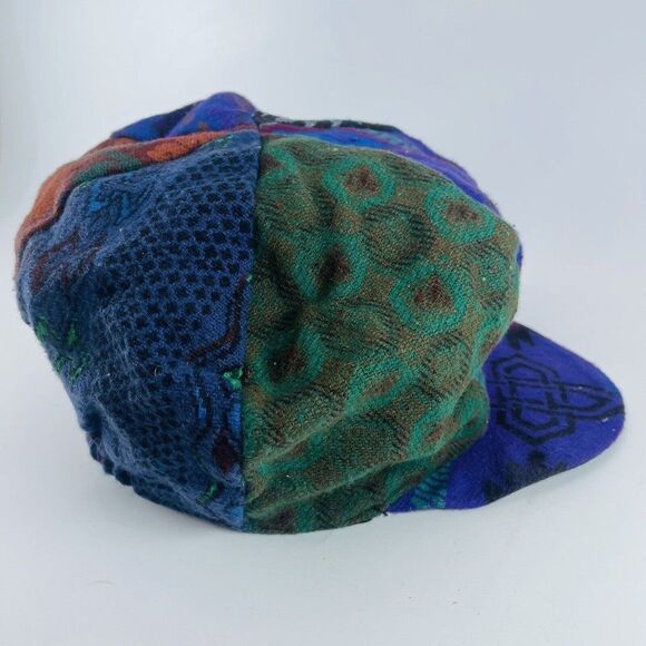 Vintage Rasta Beret Tam Bonet Beanie Cap Hippie Reggae Style Purple Green Avatar - Picture 6 of 10